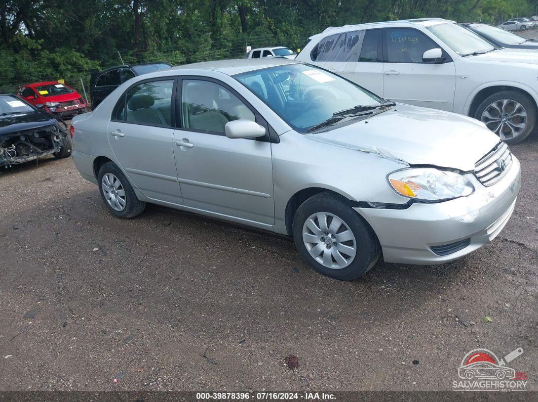 2T1BR38E14C292270 2004 TOYOTA COROLLA photo no. 14