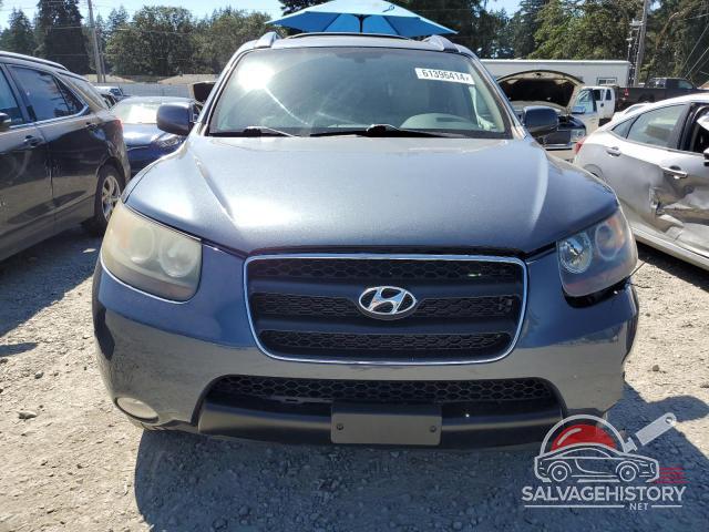 5NMSH73E87H055422 2007 HYUNDAI SANTA FE photo no. 5