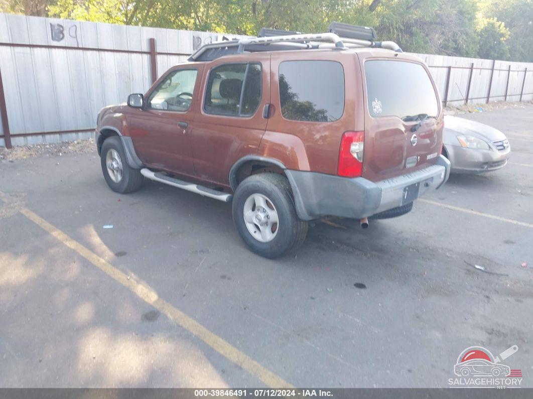 5N1ED28T02C510317 2002 NISSAN XTERRA photo no. 3