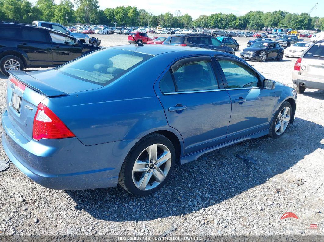 3FAHP0KC0AR253512 2010 FORD FUSION photo no. 4