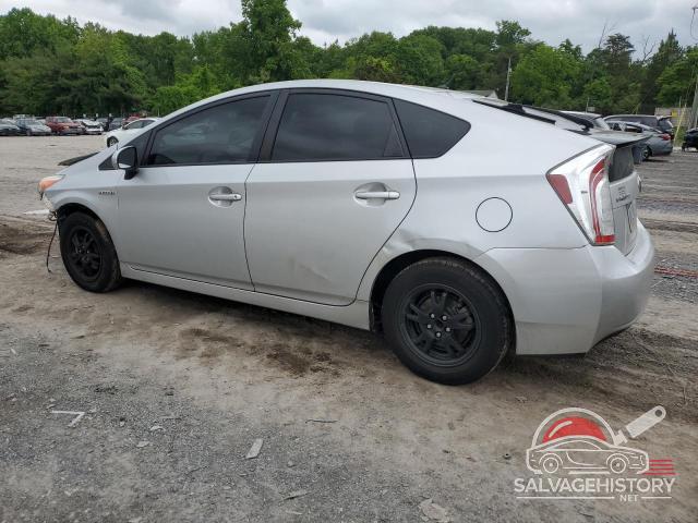 JTDKN3DU3E0391869 2014 TOYOTA PRIUS photo no. 2