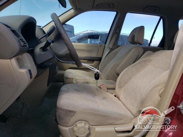 SHSRD68595U308445 2005 HONDA CRV photo no. 7