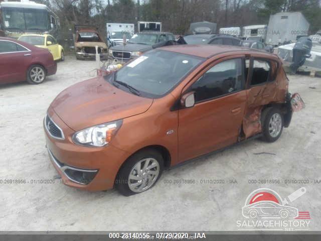 ML32A4HJ3KH013407 2019 MITSUBISHI MIRAGE photo no. 2