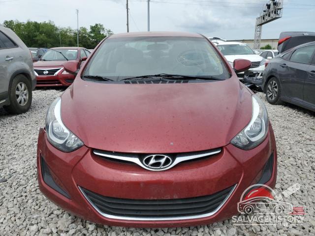 5NPDH4AE9GH796546 2016 HYUNDAI ELANTRA photo no. 5