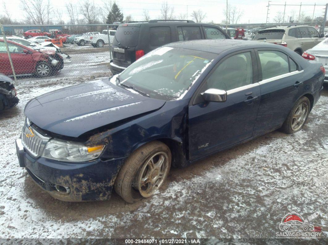 3LNHM26T67R653233 2007 LINCOLN MKZ photo no. 2