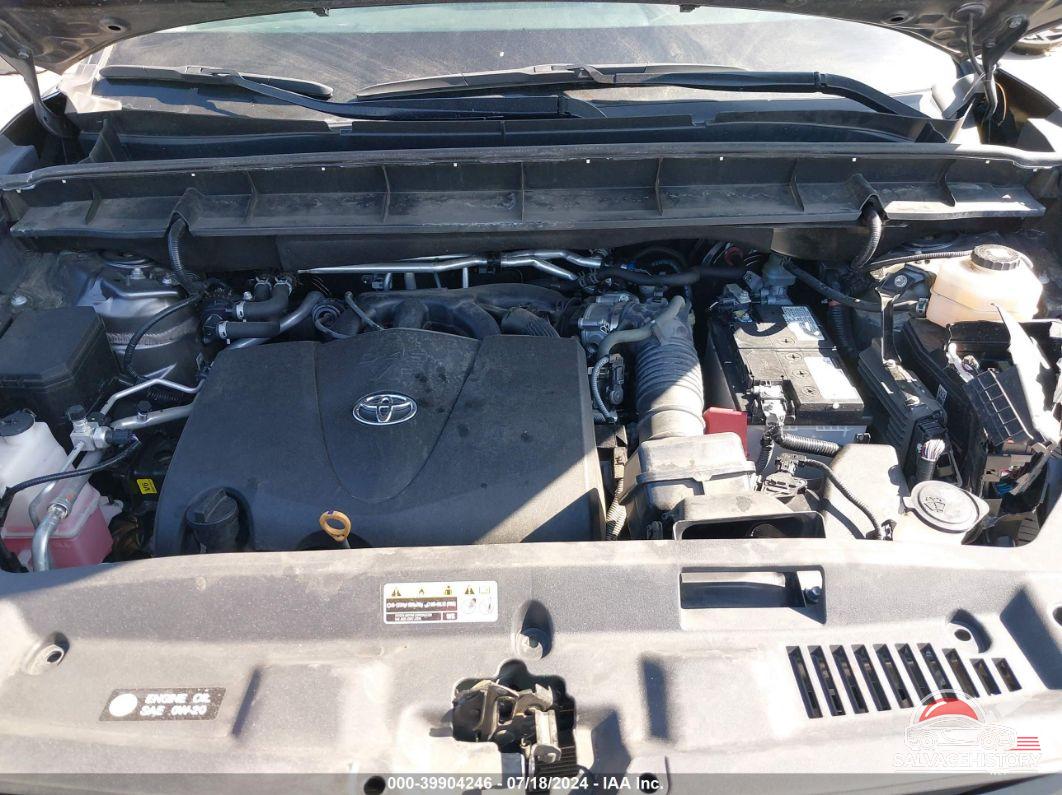 5TDHZRAH6MS527724 2021 TOYOTA HIGHLANDER photo no. 10