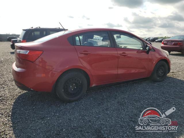 KNADM4A38D6180267 2013 KIA RIO photo no. 3