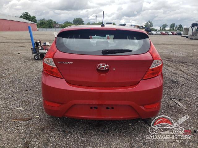 KMHCT5AE7DU125969 2013 HYUNDAI ACCENT photo no. 6