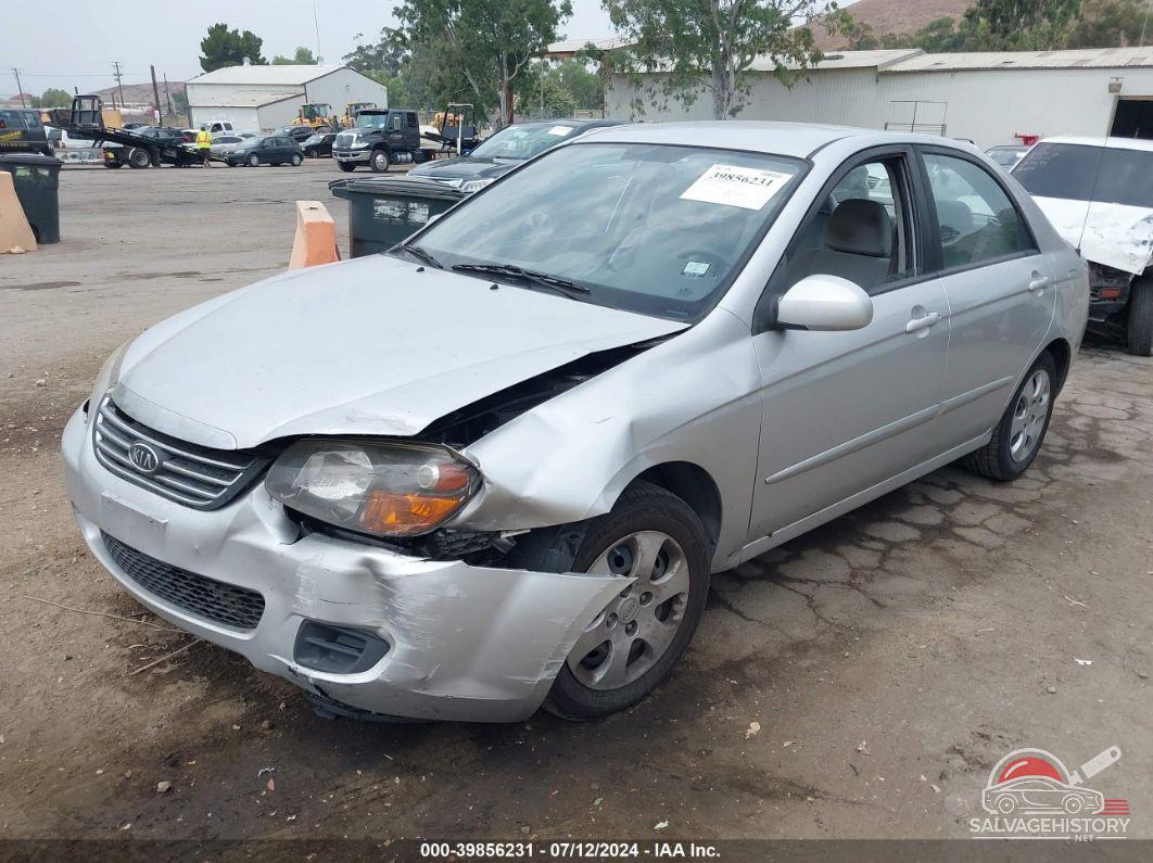 KNAFE222395621039 2009 KIA SPECTRA photo no. 2