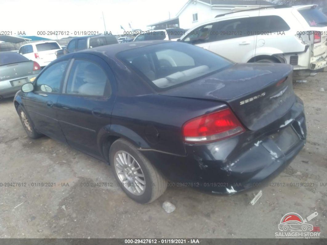 1C3EL46X44N154734 2004 CHRYSLER SEBRING photo no. 3