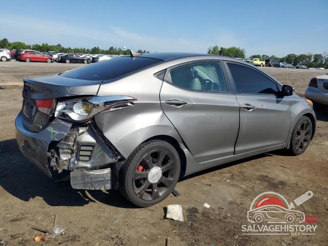 5NPDH4AE9CH115554 2012 HYUNDAI ELANTRA photo no. 3