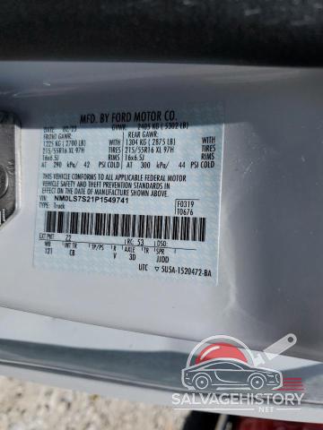 NM0LS7S21P1549741 2023 FORD TRANSIT photo no. 13