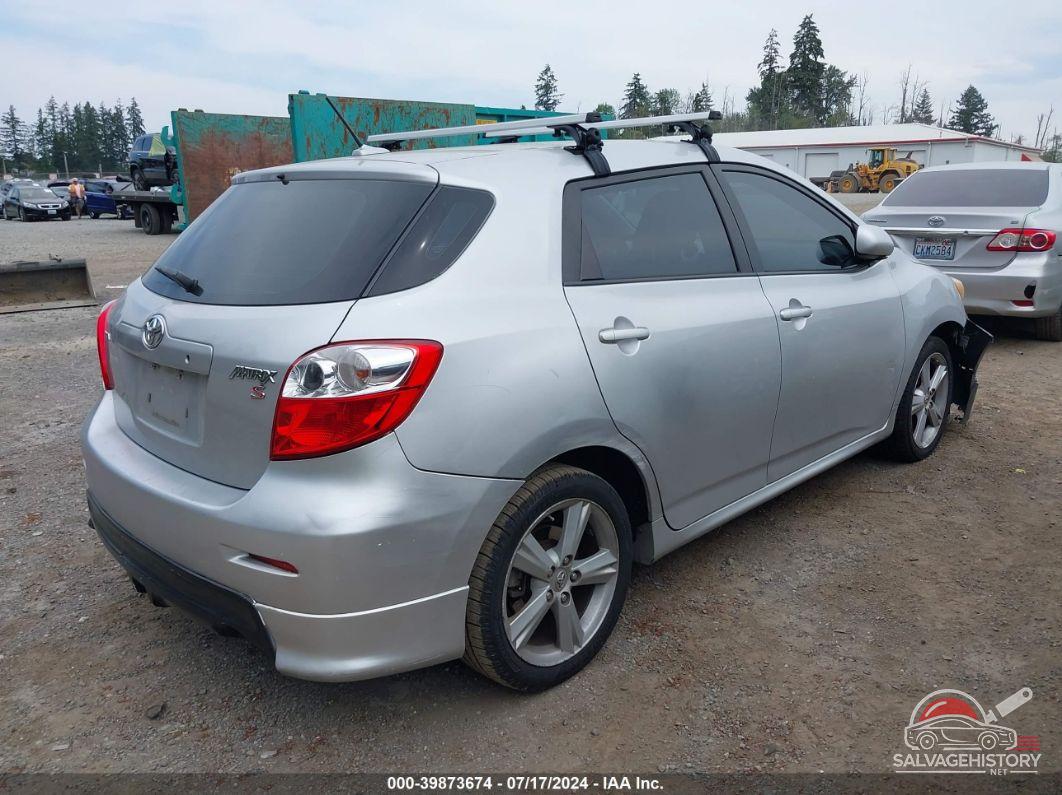2T1KE40EX9C007179 2009 TOYOTA MATRIX photo no. 4