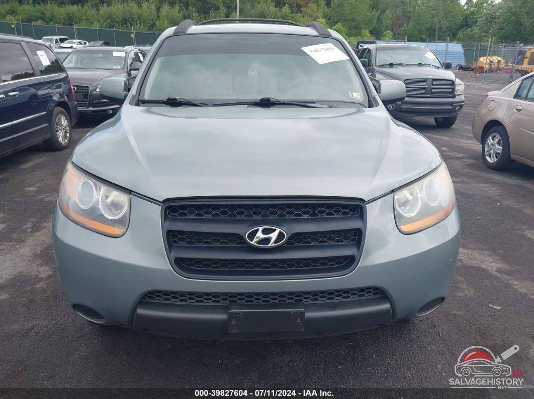 5NMSG73D28H169783 2008 HYUNDAI SANTA FE photo no. 6