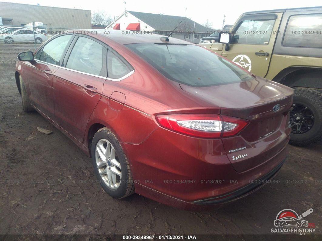 3FA6P0HD7ER206667 2014 FORD FUSION photo no. 3