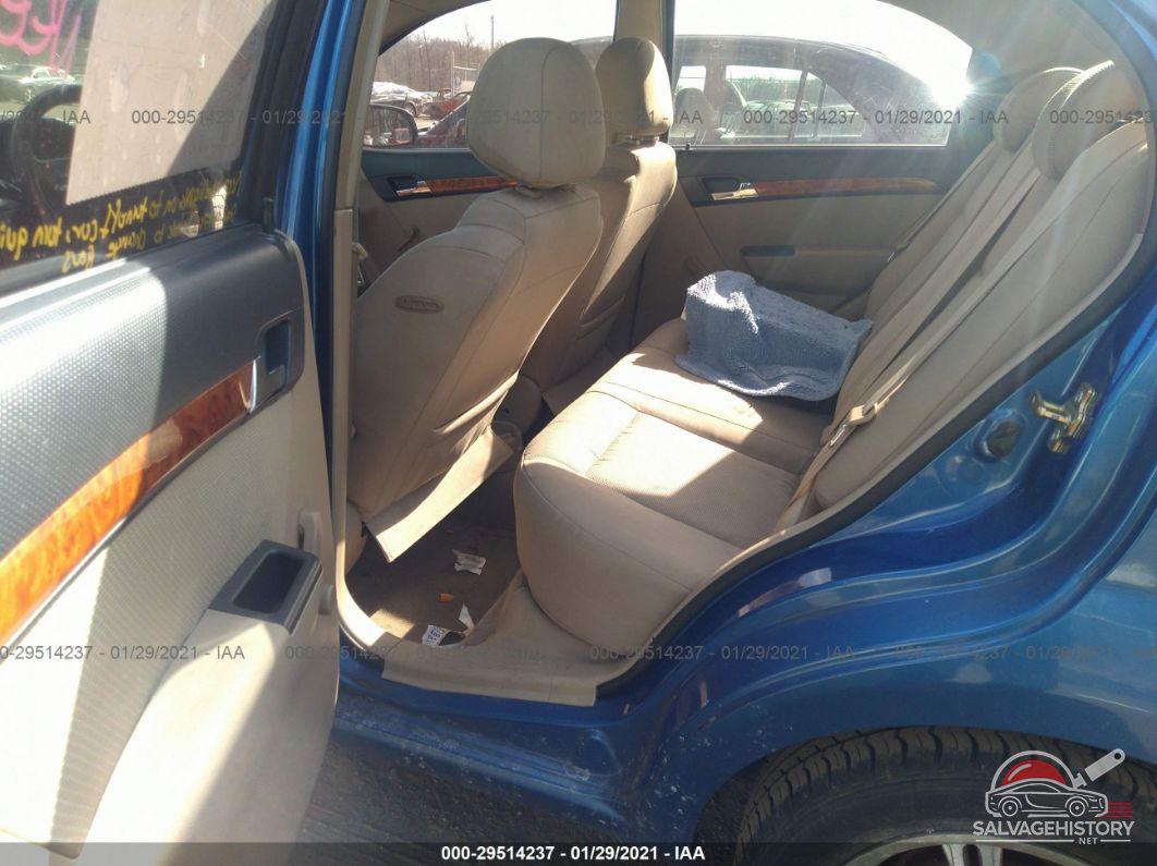 KL1TD566X7B099202 2007 CHEVROLET AVEO photo no. 8