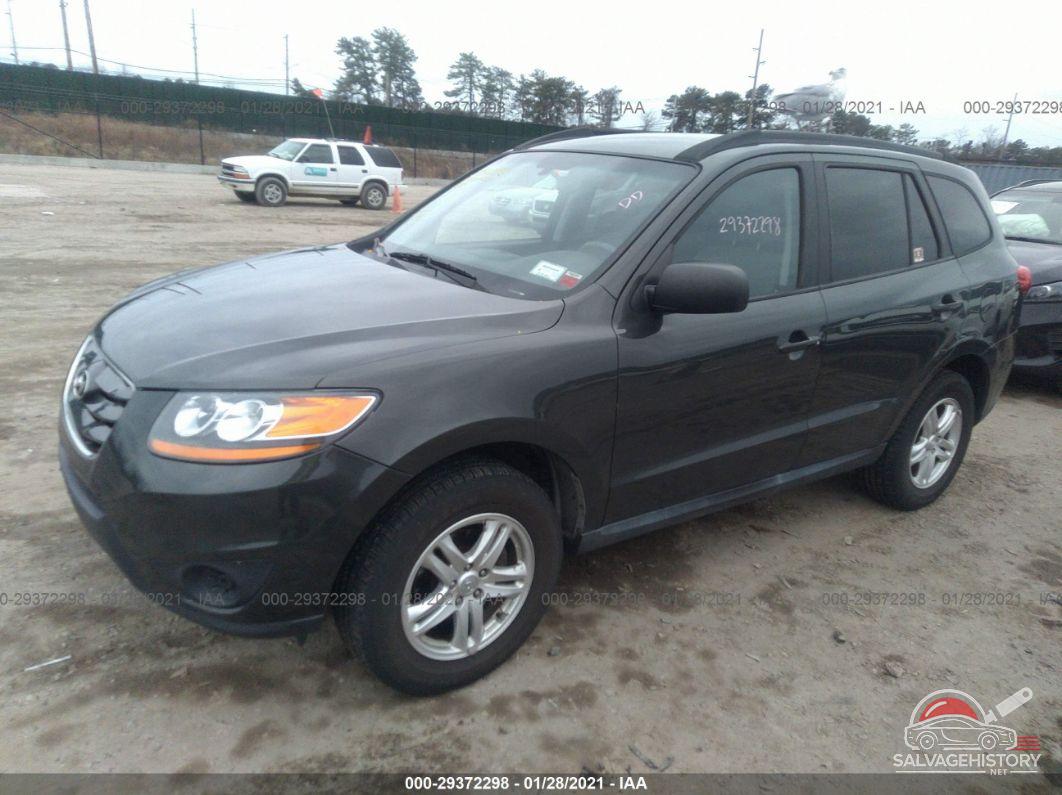 5NMSG3AB4AH370035 2010 HYUNDAI SANTA FE photo no. 2