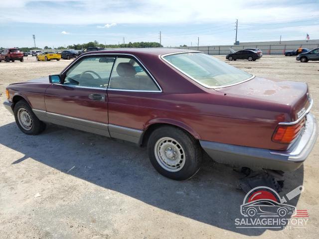 WDBCA44D6FA141462 1985 MERCEDES-BENZ 500-CLASS photo no. 2