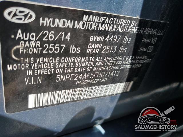 5NPE24AF5FH071412 2015 HYUNDAI ACCENT photo no. 12