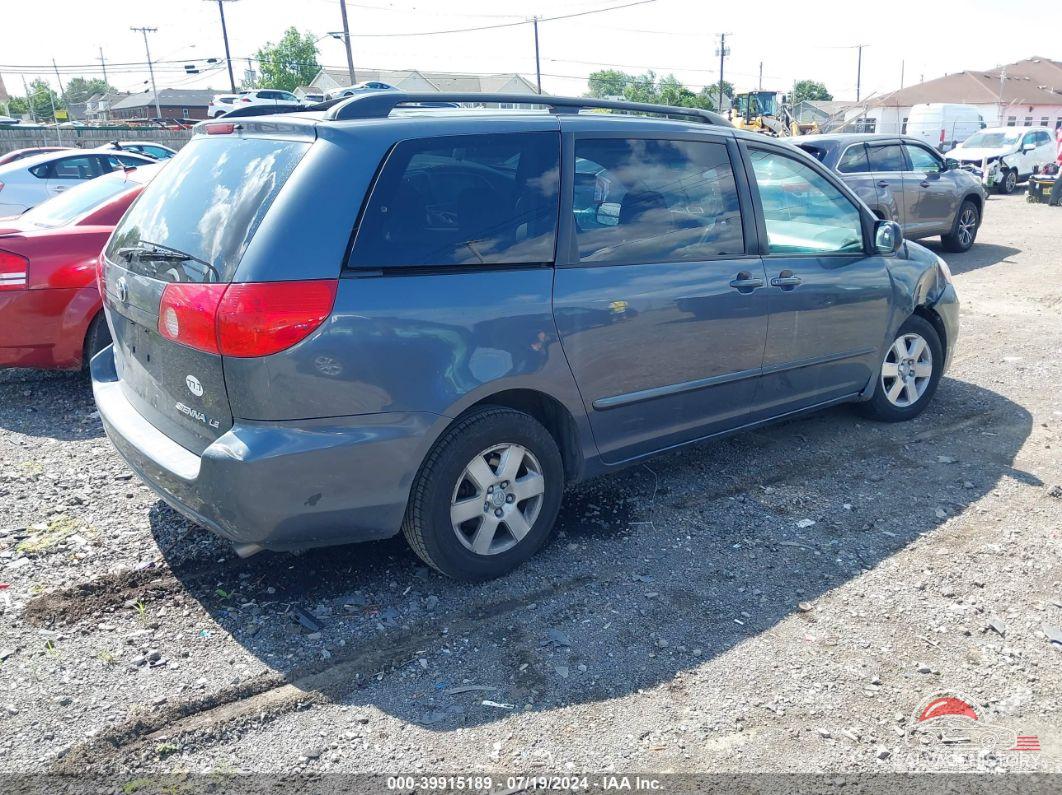 5TDZK23CX9S226480 2009 TOYOTA SIENNA photo no. 4