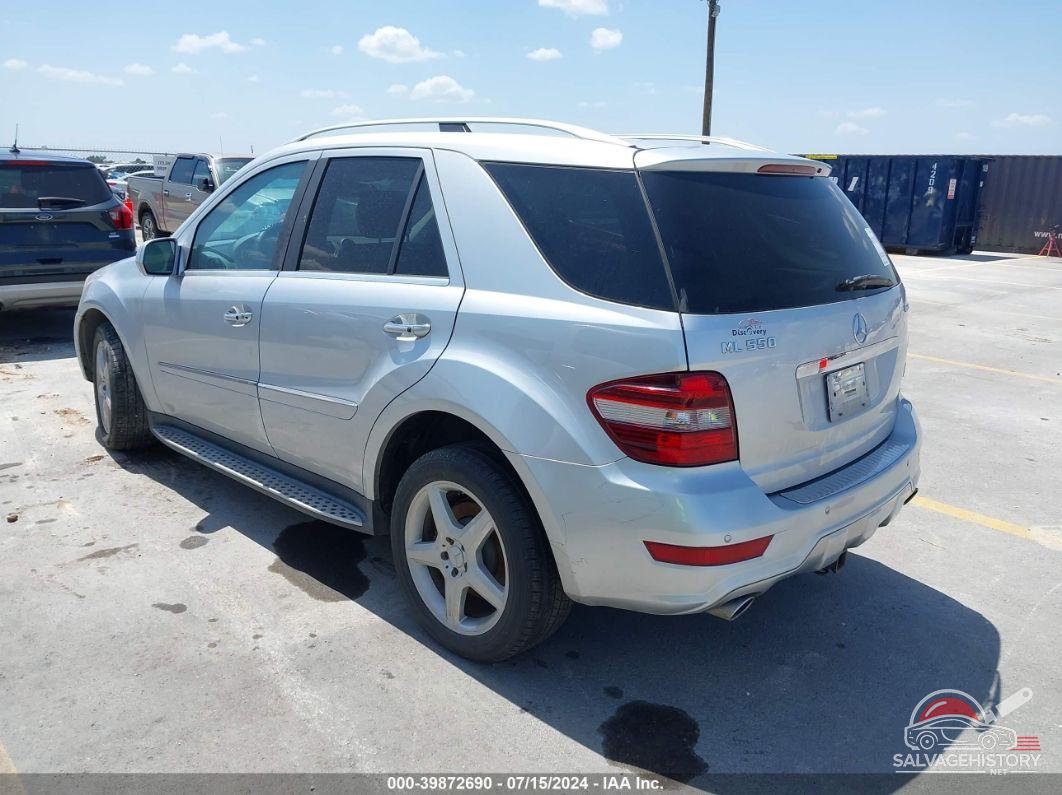 4JGBB72E19A449324 2009 MERCEDES-BENZ ML 550 photo no. 3