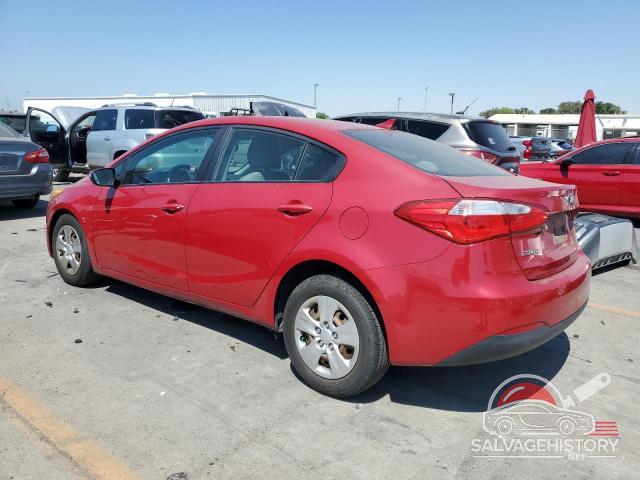 KNAFX4A61F5257340 2015 KIA FORTE photo no. 2