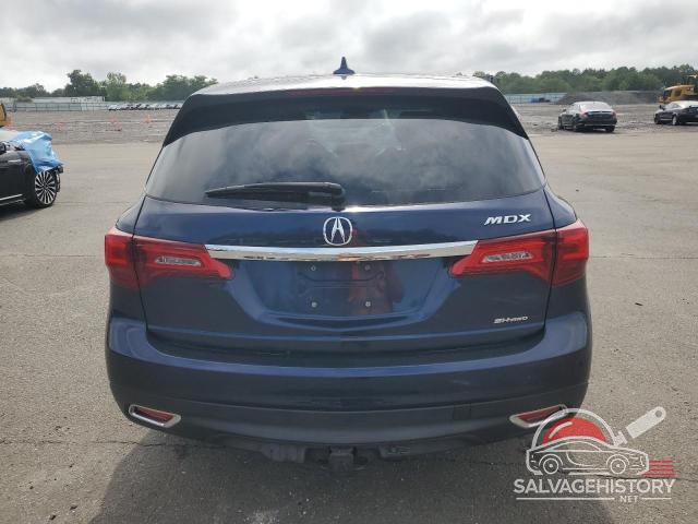 5FRYD4H46GB062275 2016 ACURA MDX photo no. 6
