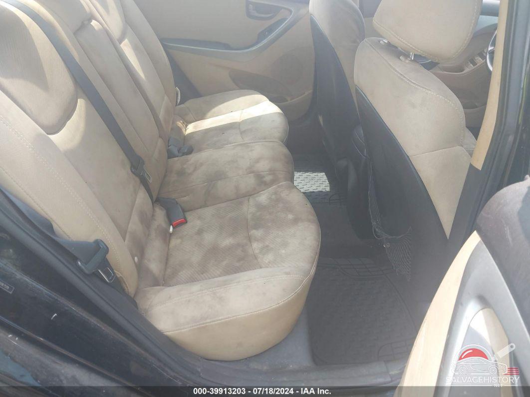 5NPDH4AE7CH067519 2012 HYUNDAI ELANTRA photo no. 8