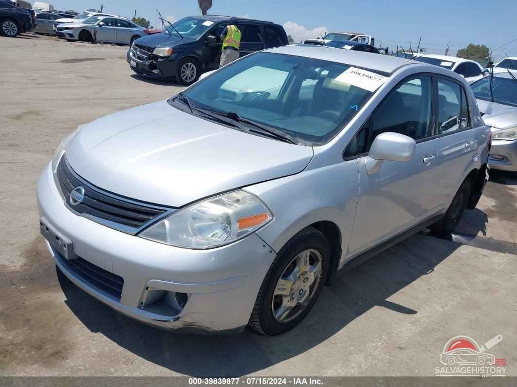 3N1BC1AP3AL448936 2010 NISSAN VERSA photo no. 2
