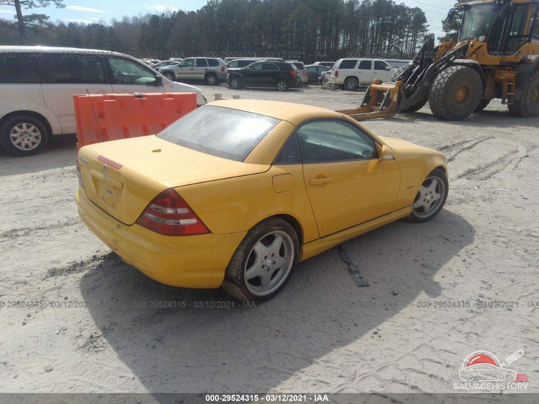 WDBKK65F01F195730 2001 MERCEDES-BENZ SLK-CLASS photo no. 4