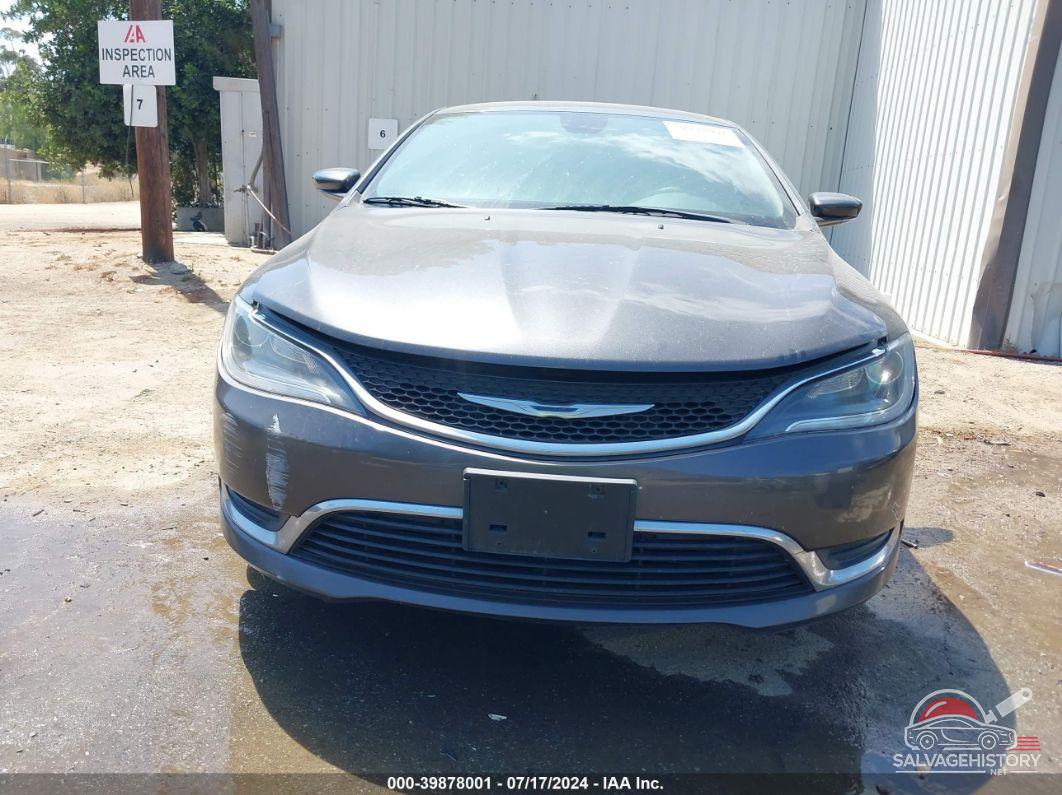 1C3CCCAB2FN562309 2015 CHRYSLER 200 photo no. 6