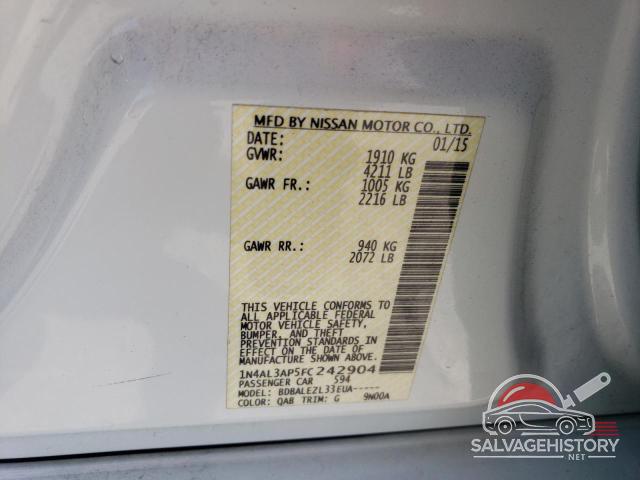 1N4AL3AP5FC242904 2015 NISSAN ALTIMA photo no. 12