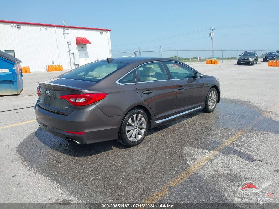 5NPE34AF3FH221692 2015 HYUNDAI SONATA photo no. 4