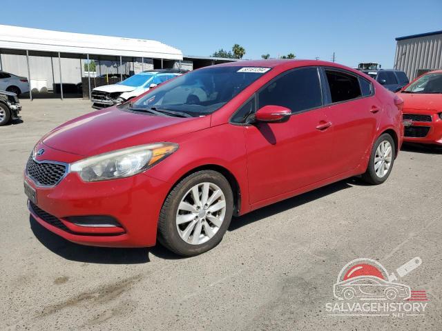 KNAFX4A62E5240027 2014 KIA FORTE photo no. 8
