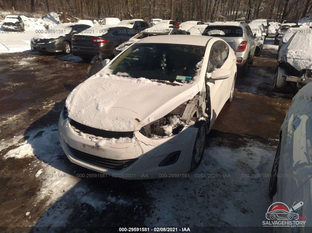 5NPDH4AE9DH264953 2013 HYUNDAI ELANTRA photo no. 2