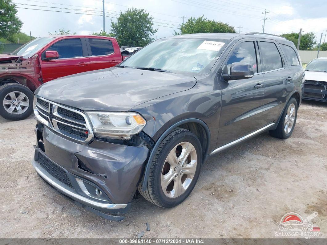 1C4RDHDG1EC539394 2014 DODGE DURANGO photo no. 2