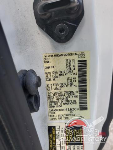 1N6AD0CU3BC416209 2011 NISSAN FRONTIER photo no. 12