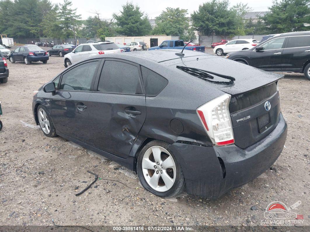 JTDKN3DU3A0081943 2010 TOYOTA PRIUS photo no. 3