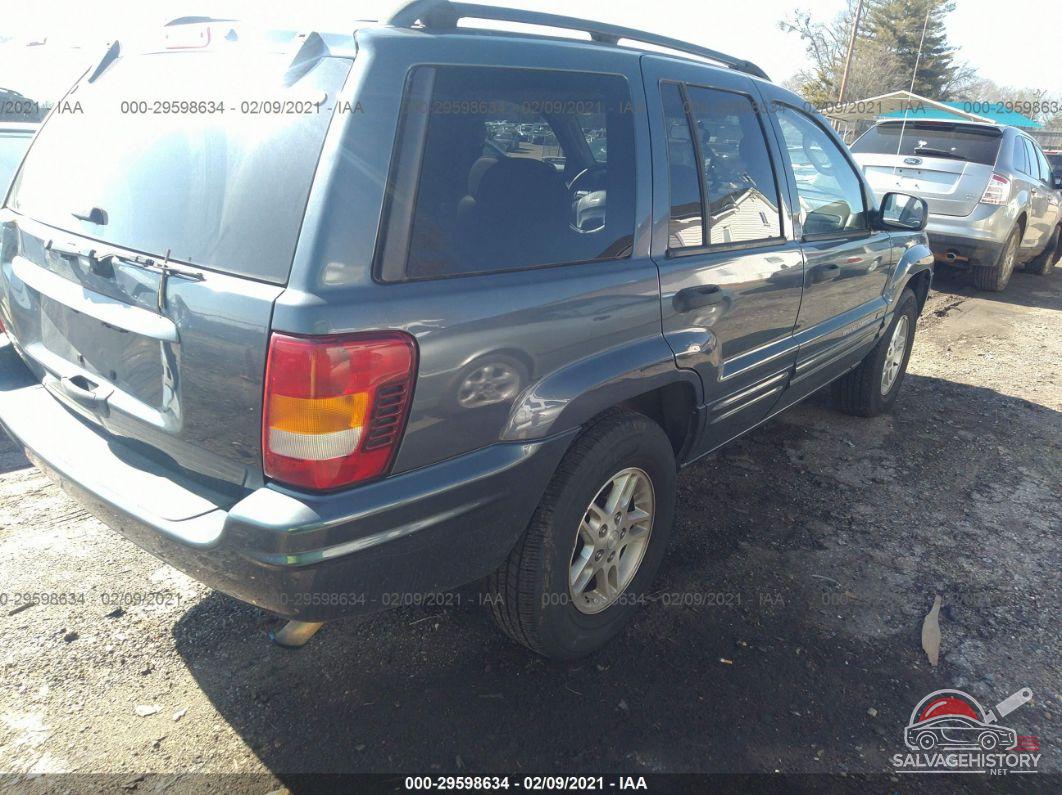 1J4GW48S34C317893 2004 JEEP GRAND CHEROKEE photo no. 4