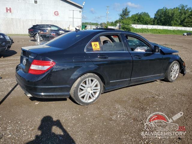 WDDGF81X59F311950 2009 MERCEDES-BENZ C-CLASS photo no. 3