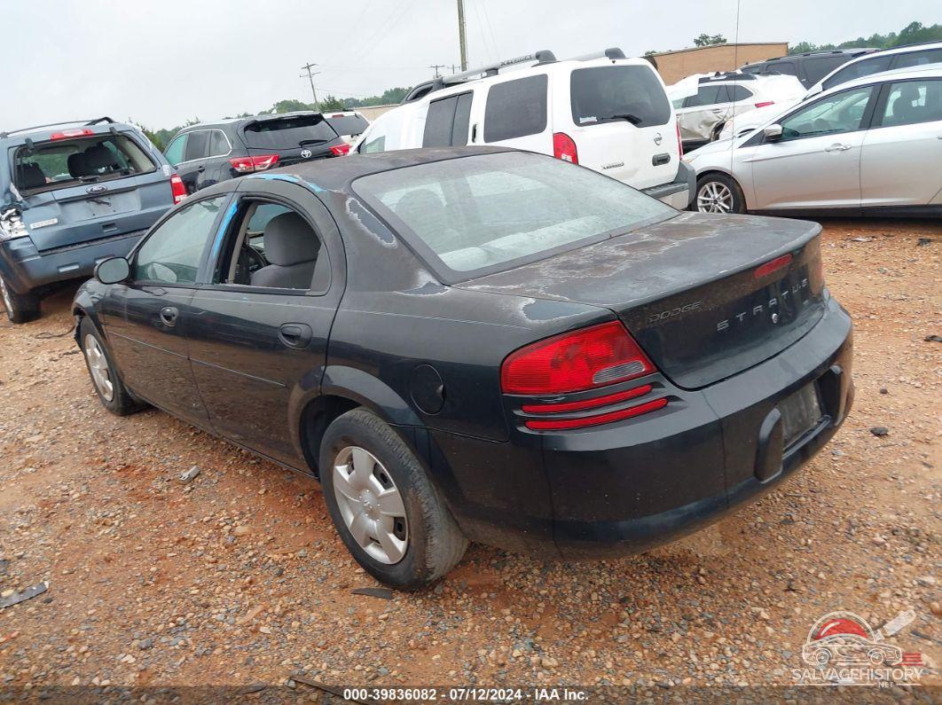 1B3AL46T26N219723 2006 DODGE STRATUS photo no. 3