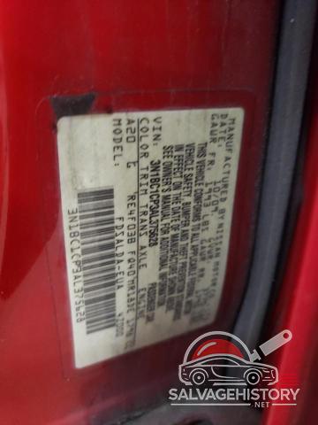 3N1BC1CP3AL375628 2010 NISSAN VERSA photo no. 12