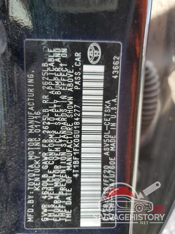 4T1BF1FK0GU184277 2016 TOYOTA CAMRY photo no. 12