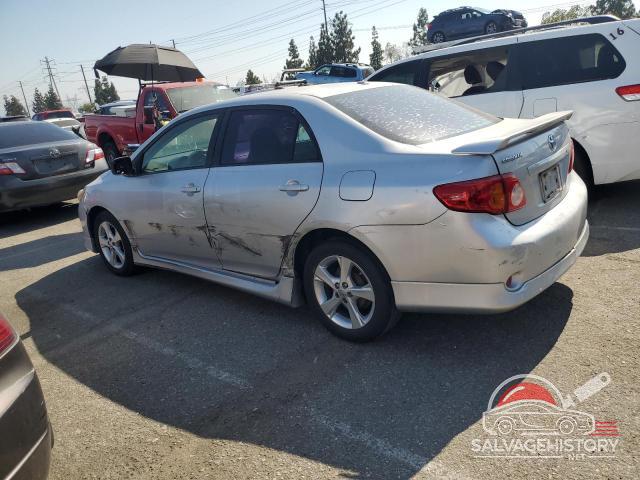 1NXBU40E09Z114260 2009 TOYOTA COROLLA photo no. 2