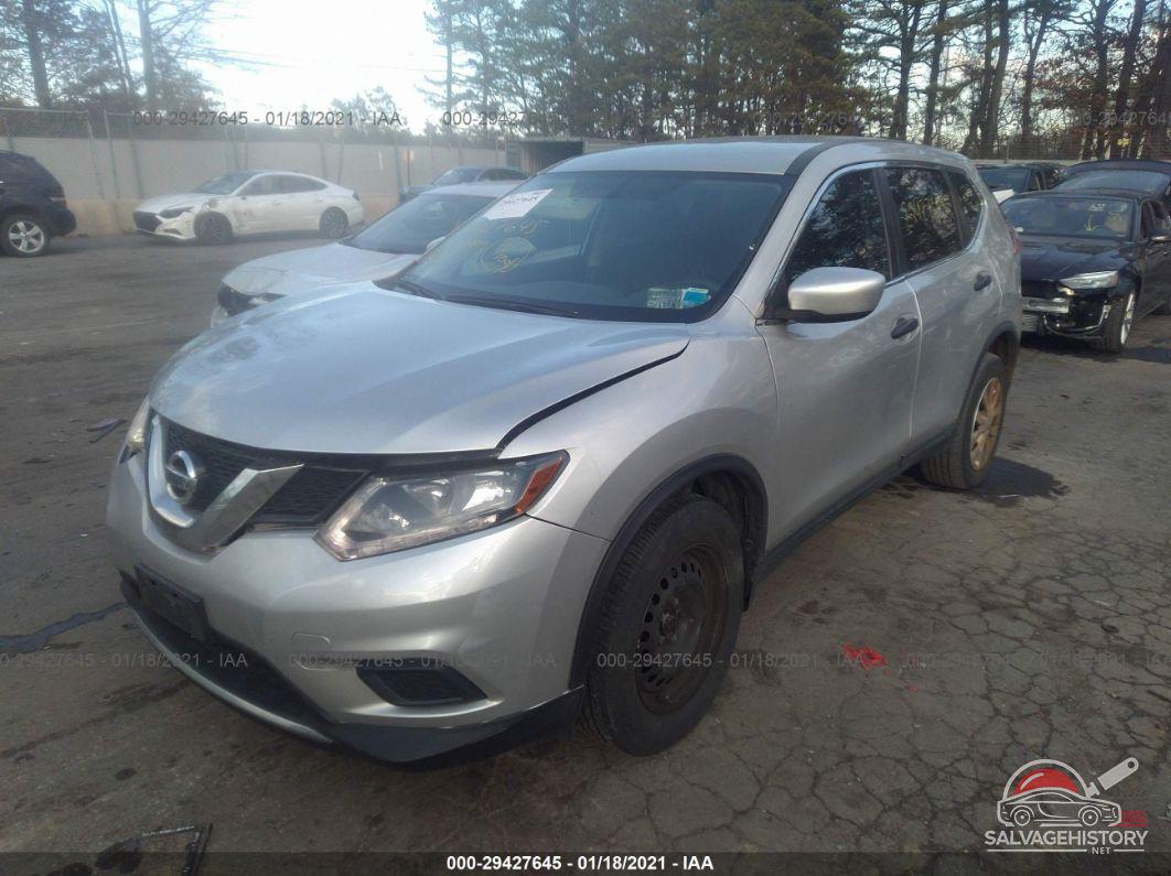 KNMAT2MV9GP637080 2016 NISSAN ROGUE photo no. 2