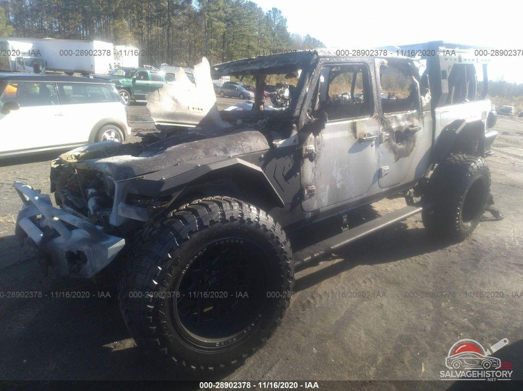 1C6JJTBG0LL118685 2020 JEEP GLADIATOR photo no. 2