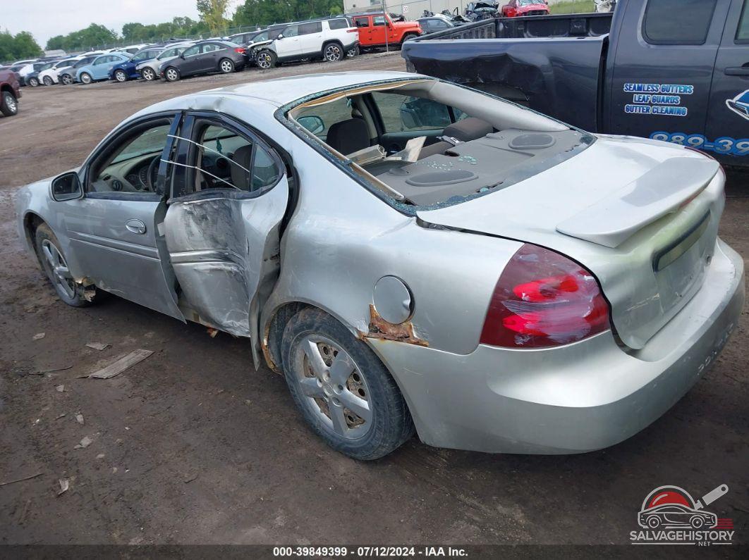 2G2WP542841305260 2004 PONTIAC GRAND PRIX photo no. 3