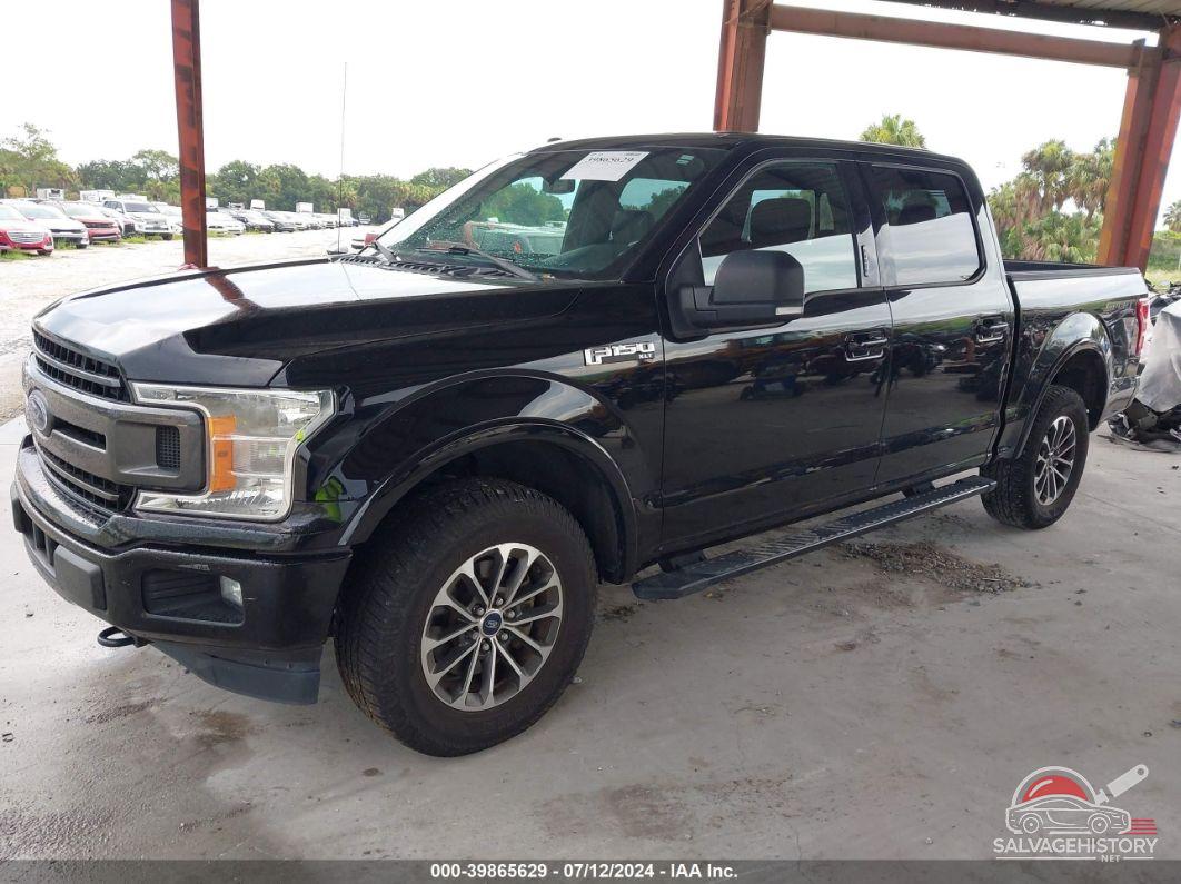1FTEW1EP7JFE45351 2018 FORD F-150 photo no. 2