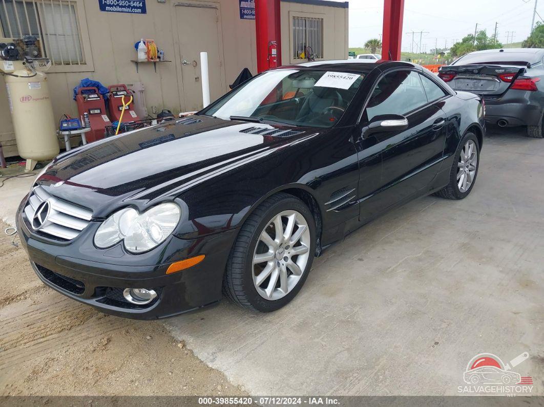 WDBSK71F17F130678 2007 MERCEDES-BENZ SL 550 photo no. 2