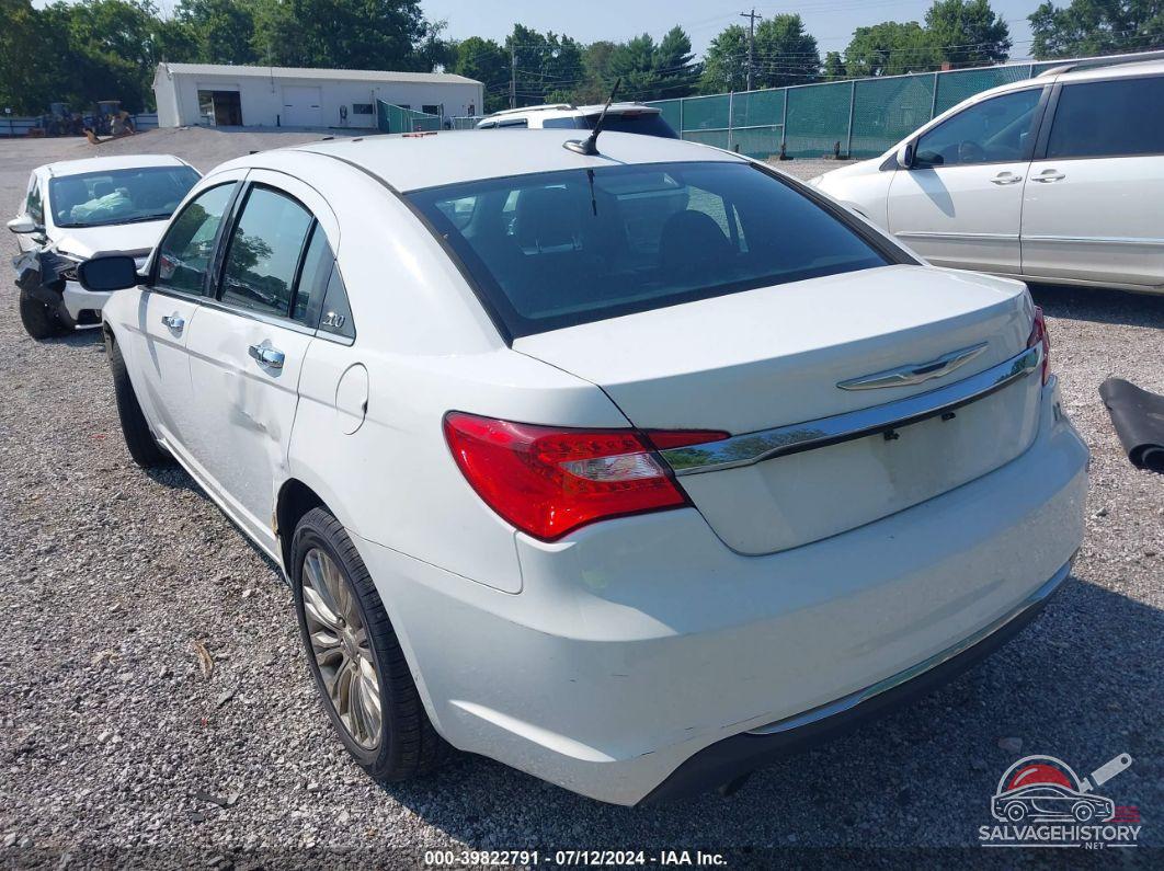 1C3CCBCG3CN326900 2012 CHRYSLER 200 photo no. 3
